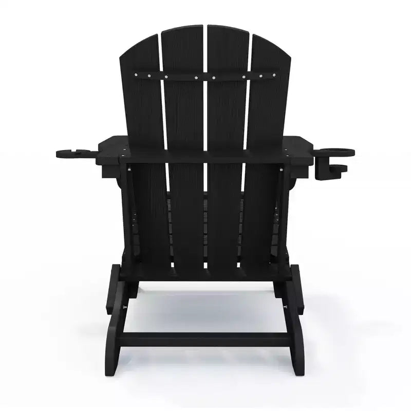 Fauteuil de patio Hyleory 3 positions avec ottoman rétractable et porte-gobelet/téléphone