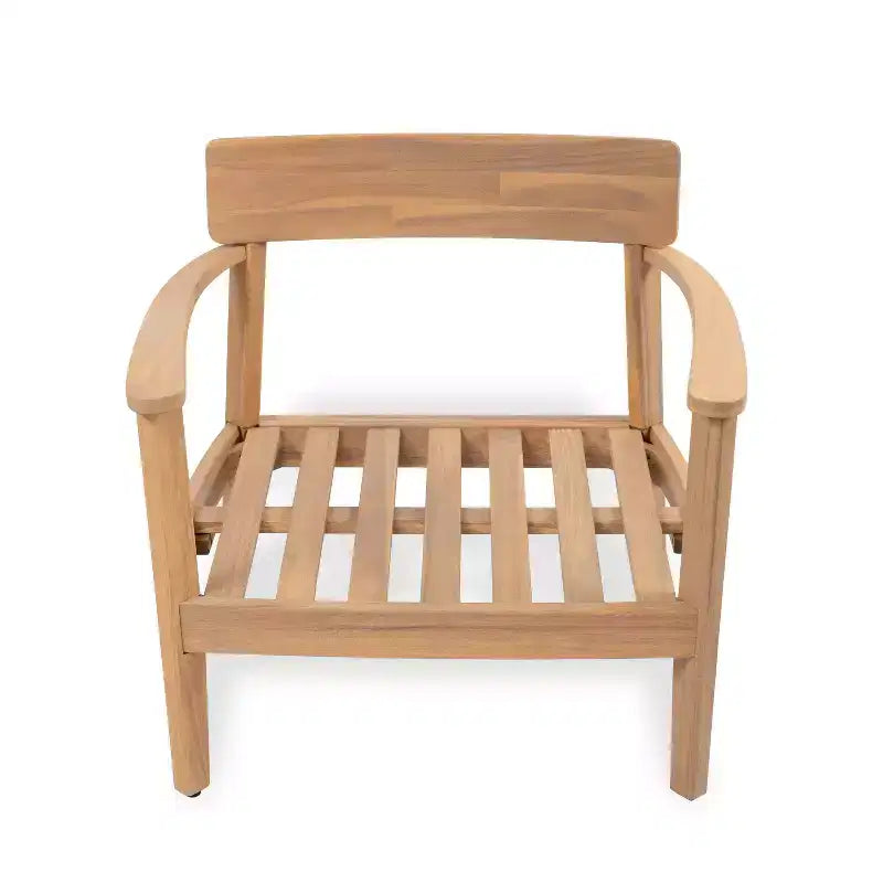 Christopher Knight Home Mallorca Fauteuil de jardin en bois d'acacia avec coussin