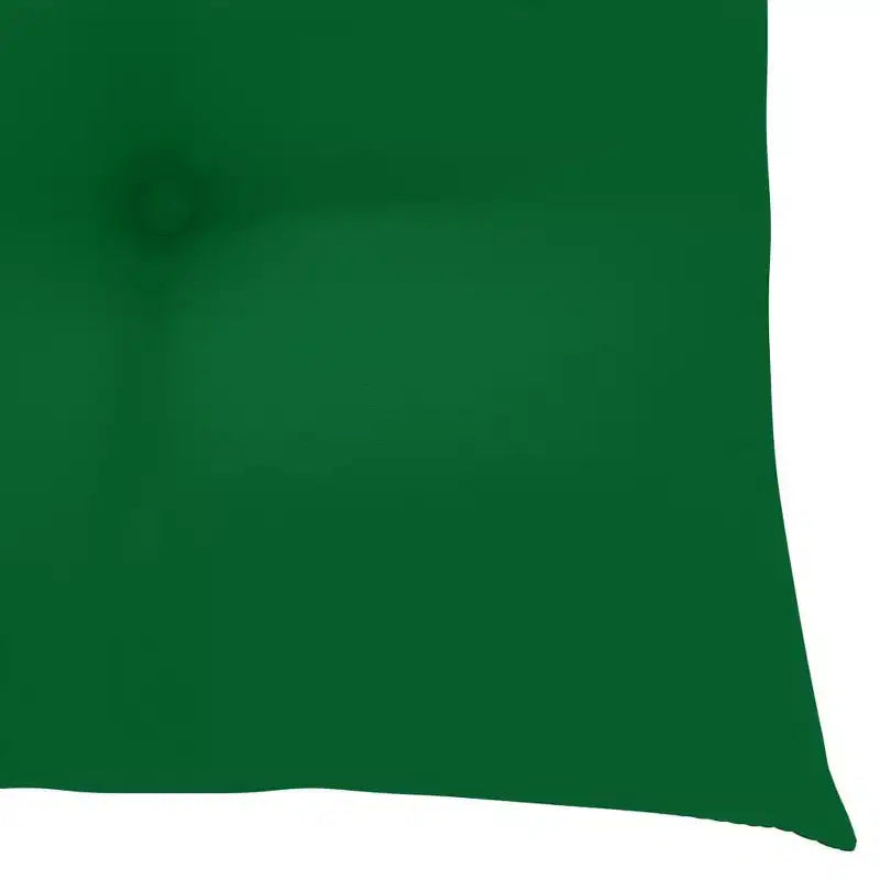 vidaXL Chaises de salle à manger de jardin 4 pcs avec coussins verts - Bois de teck massif - Meubles empilables d'extérieur/d'intérieur