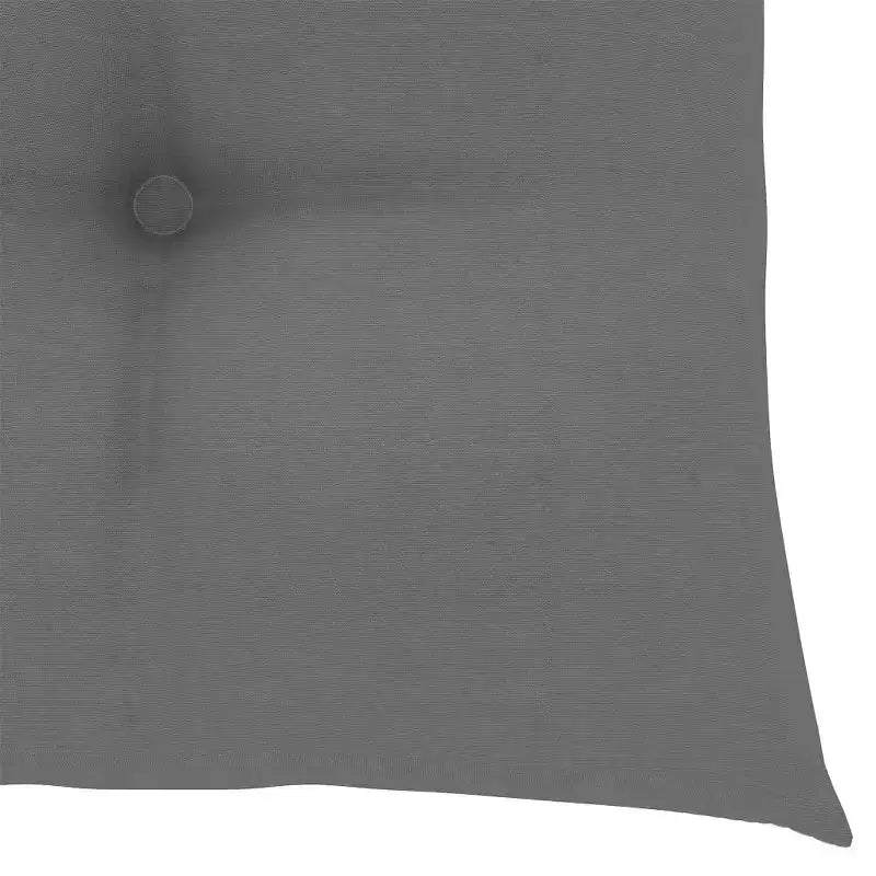 vidaXL Chaises de salle à manger de jardin 2 pcs avec coussins gris - Bois de teck massif - Design ergonomique pour jardin, terrasse, salle à manger - 24,4x22,2x37