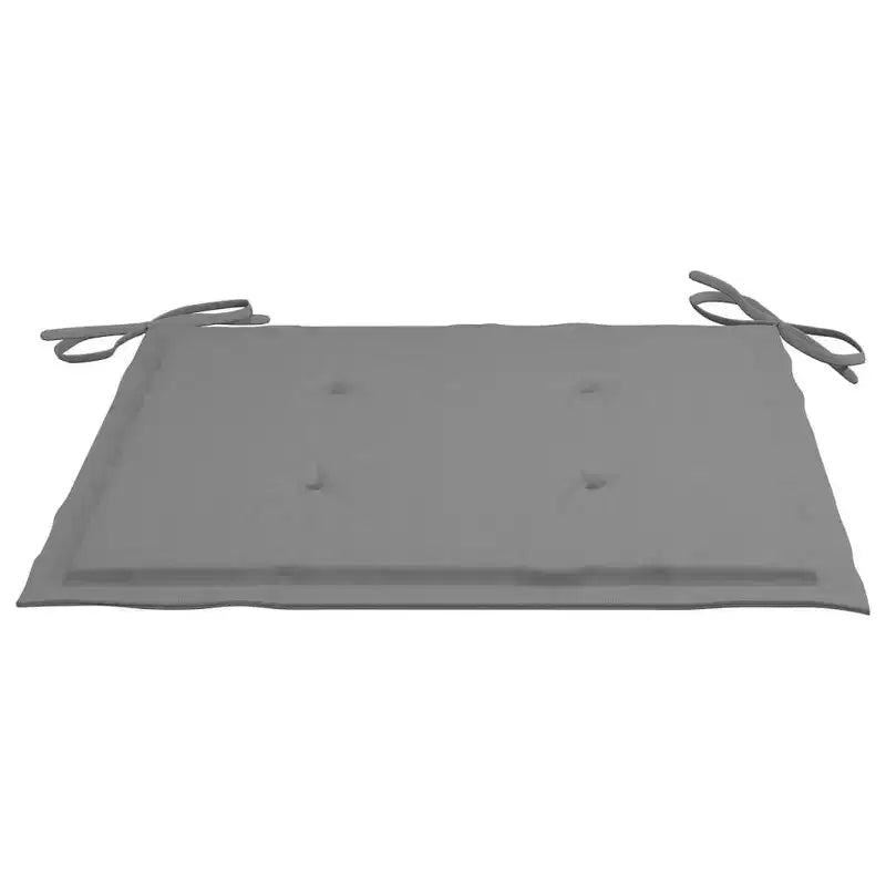 vidaXL Chaises de jardin empilables avec coussins confort - 8 pcs Meubles de jardin durables en bois de teck massif avec finition poncée fine