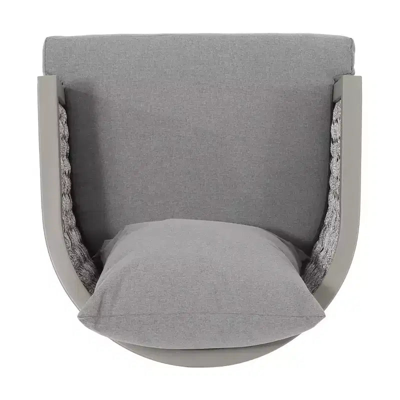 Fauteuils de jardin GDFStudio San Juan en fer et osier avec coussins (lot de 2)