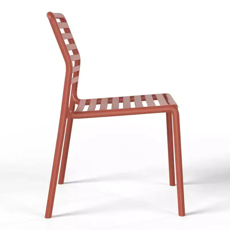 Chaises de salle à manger d'extérieur empilables en résine de polypropylène WestinTrends Playa (lot de 2)
