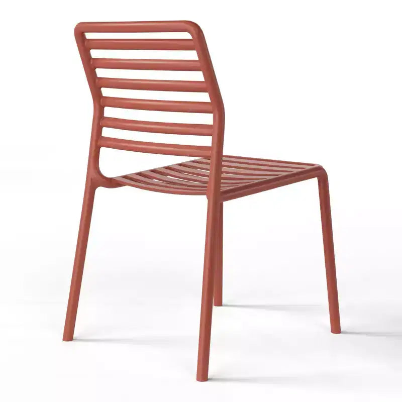 Chaises de salle à manger d'extérieur empilables en résine de polypropylène WestinTrends Playa (lot de 2)