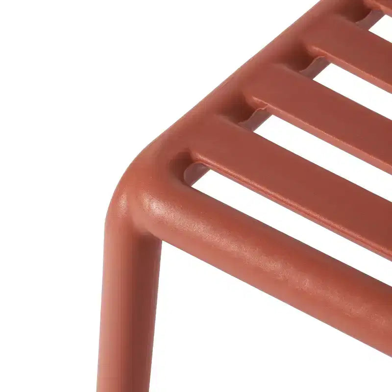Chaises de salle à manger d'extérieur empilables en résine de polypropylène WestinTrends Playa (lot de 2)