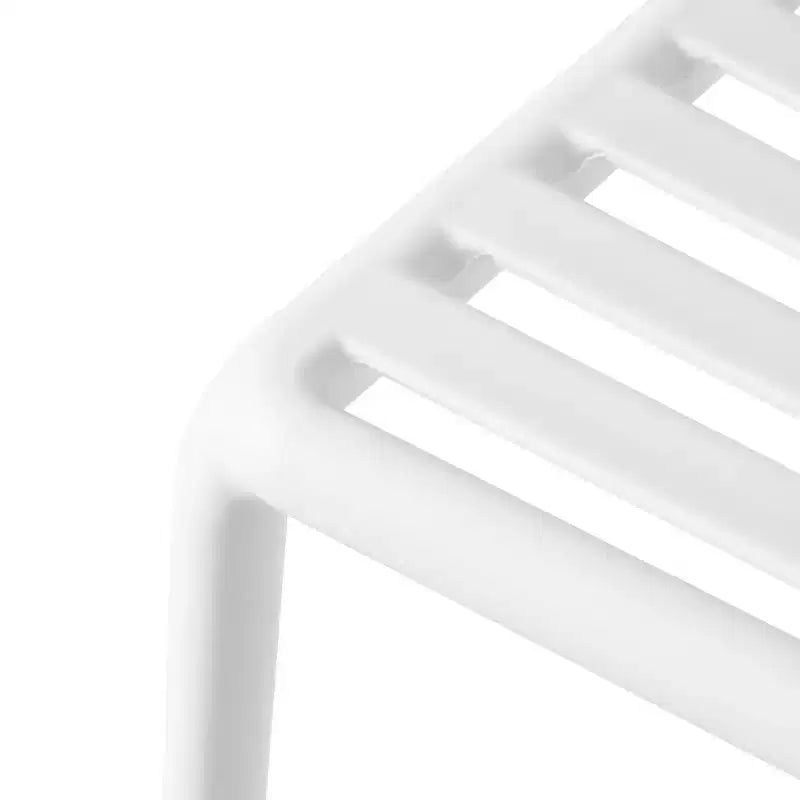 Chaises de salle à manger d'extérieur empilables en résine de polypropylène WestinTrends Playa (lot de 2)