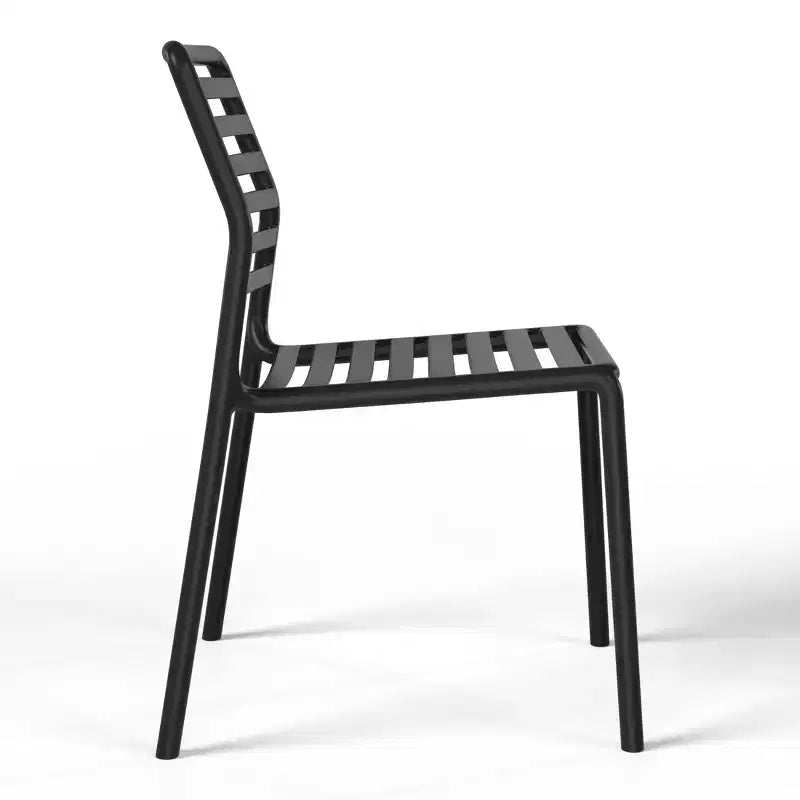 Chaises de salle à manger d'extérieur empilables en résine de polypropylène WestinTrends Playa (lot de 2)