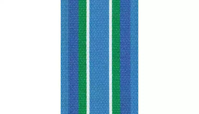 Summit Adventure Replacement Chair Webbing  UV-Resistant 3 Polypropylene Straps (Sea Island Blue)