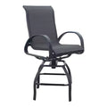 Courtyard Casual Santa Fe Sling Swivel Balcony Stool