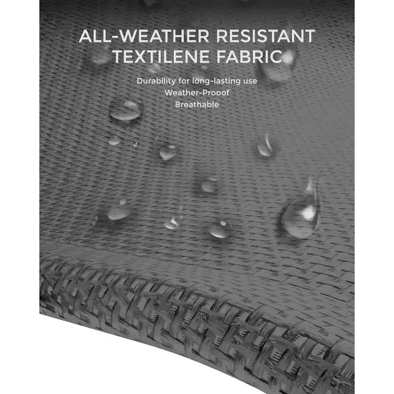 Ensemble de 2 chaises longues en aluminium Acekool - Chaises de piscine en textilène avec support ergonomique