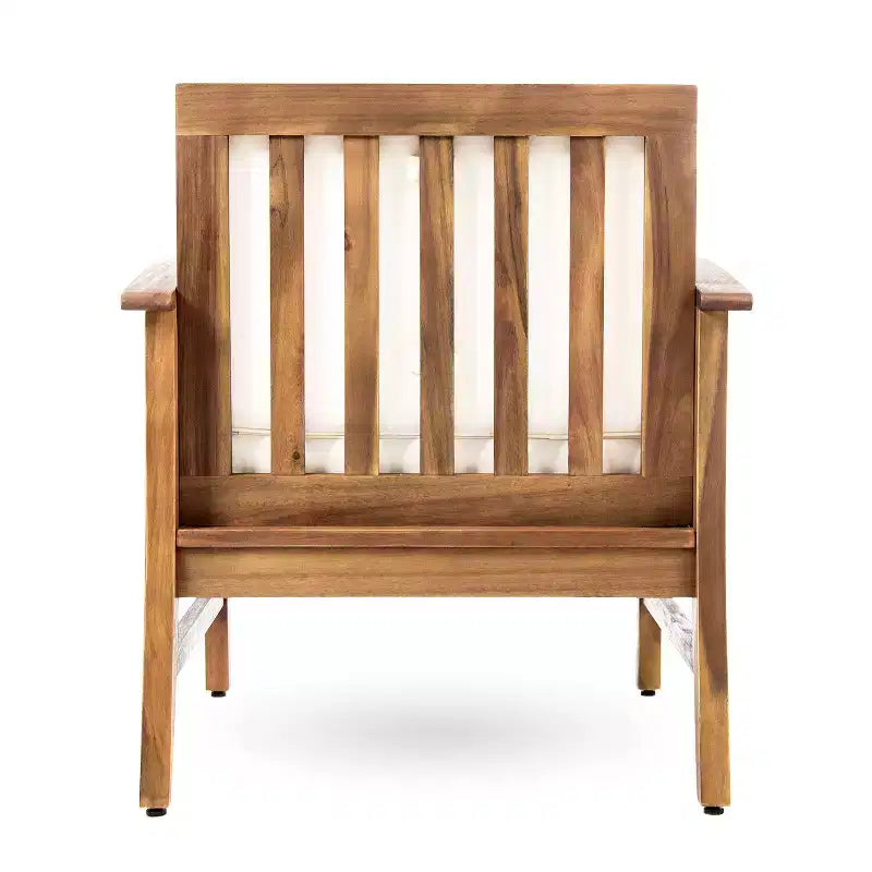 Christopher Knight Home Fauteuil club d'extérieur Perla en bois d'acacia