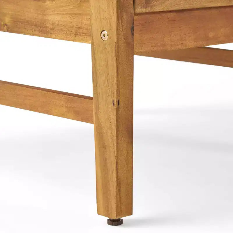 Christopher Knight Home Fauteuil club d'extérieur Perla en bois d'acacia