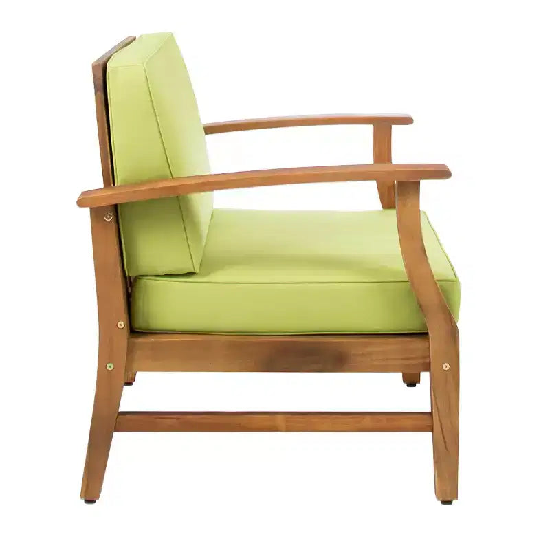 Christopher Knight Home Fauteuil club d'extérieur Perla en bois d'acacia