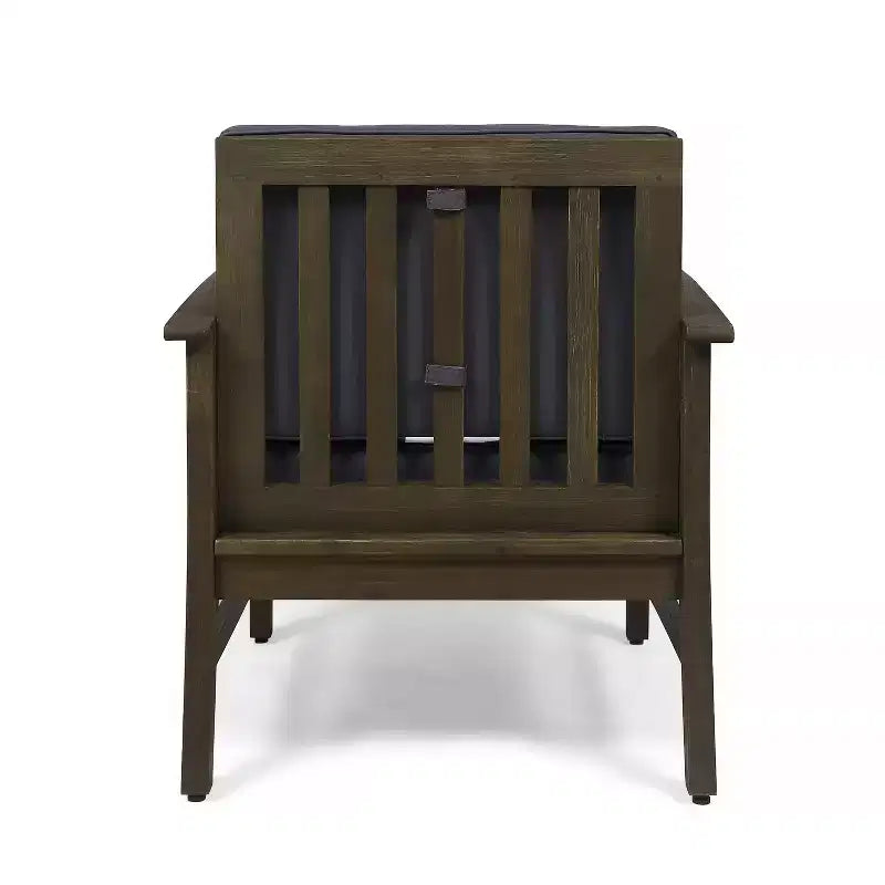 Christopher Knight Home Fauteuil club d'extérieur Perla en bois d'acacia