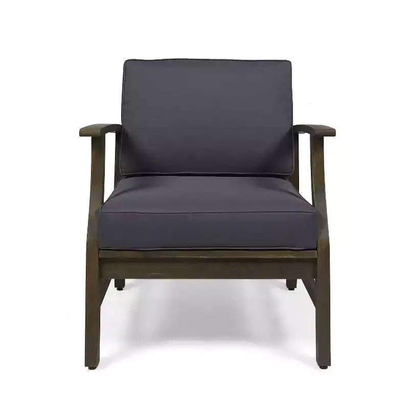 Christopher Knight Home Perla Outdoor Club Chair Acacia Wood