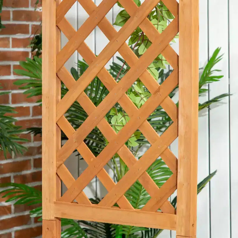 Banc de jardin avec pergola, Banc d'extérieur pour plantes grimpantes