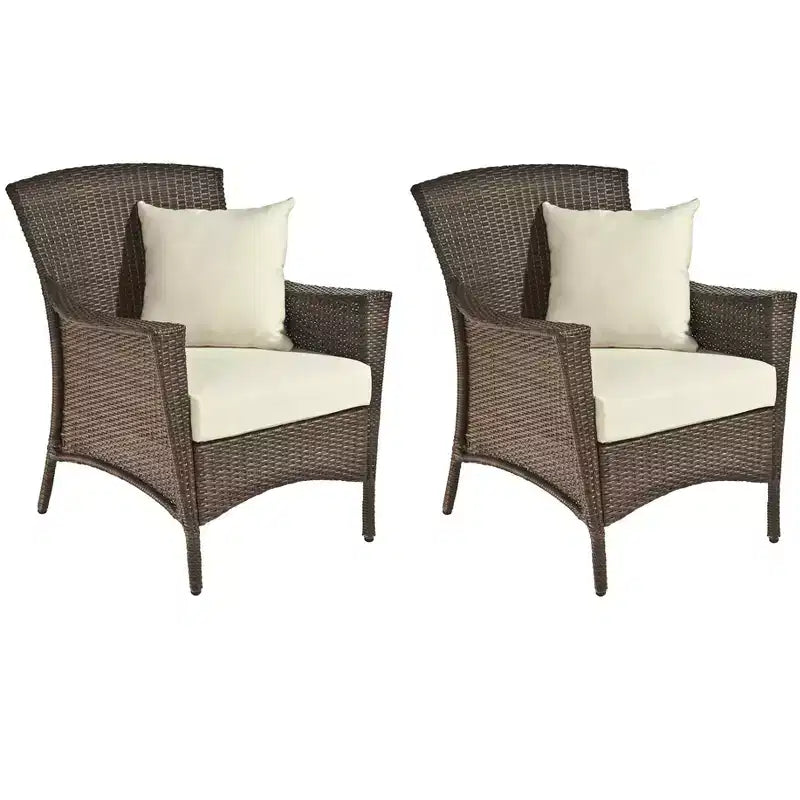 Jiallo Galleon Collection Ensemble 2 pièces de mobilier d'extérieur de jardin et de terrasse