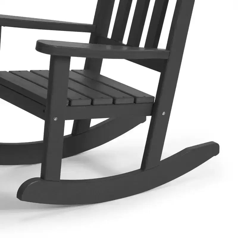 WestinTrends Malibu Chaises à bascule d'extérieur en plastique HDPE pour enfants (Lot de 2)
