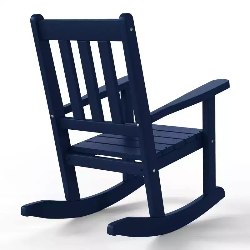 WestinTrends Malibu Chaises à bascule d'extérieur en plastique HDPE pour enfants (Lot de 2)