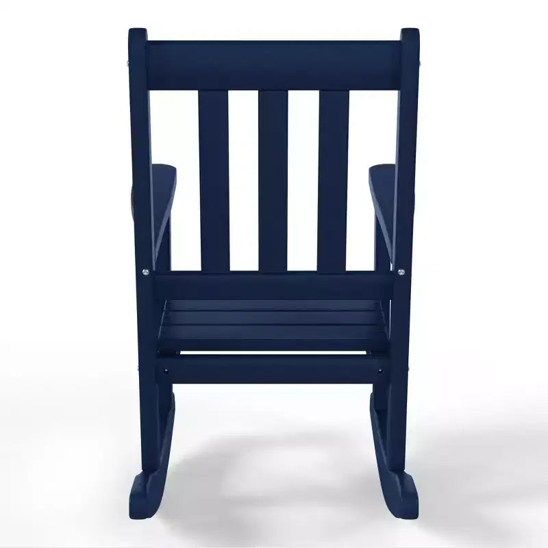 WestinTrends Malibu Chaises à bascule d'extérieur en plastique HDPE pour enfants (Lot de 2)