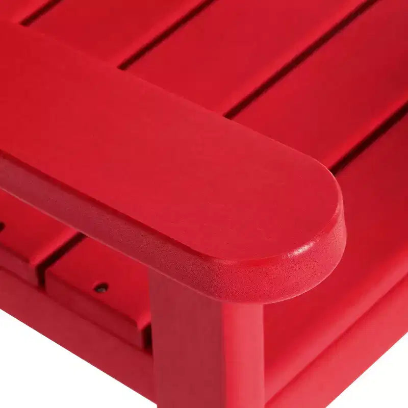 WestinTrends Malibu Chaises à bascule d'extérieur en plastique HDPE pour enfants (Lot de 2)