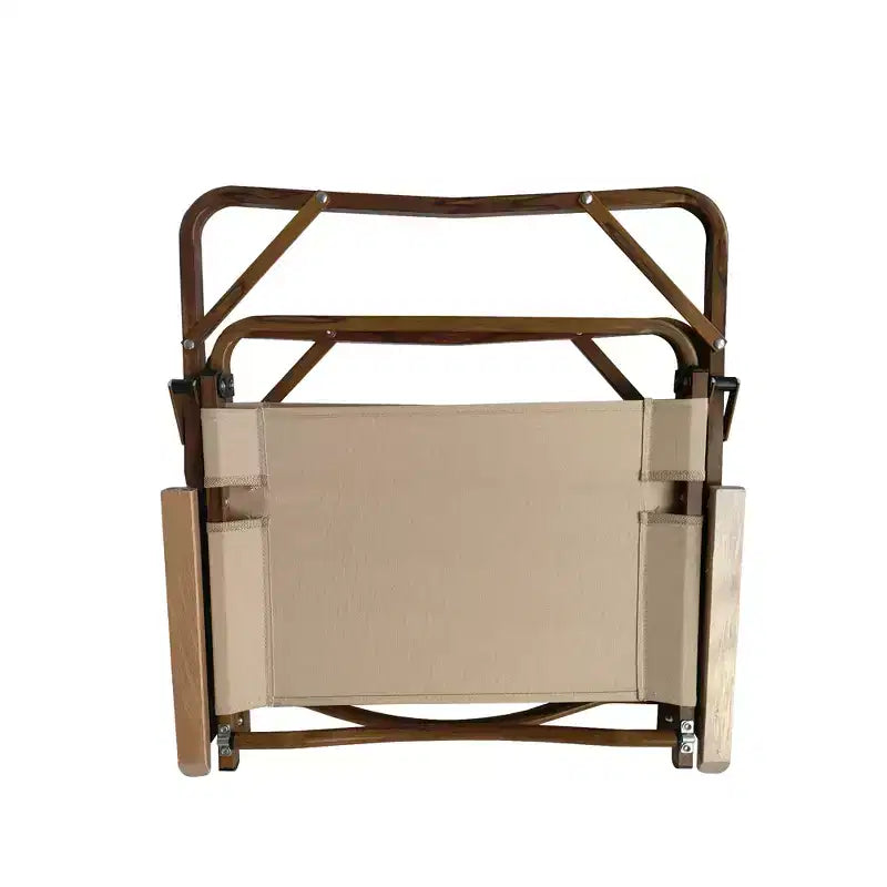 Lot de 4 chaises pliantes et portables confortables avec accoudoirs, cadre en aluminium, chaise Kermit de voyage facile à plier et à transporter, pour enfants