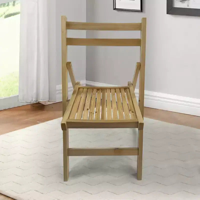 Chaise pliante en bois à lattes pour événements spéciaux - Bois, lot de 4, CHAISE PLIANTE, STYLE PLIANT