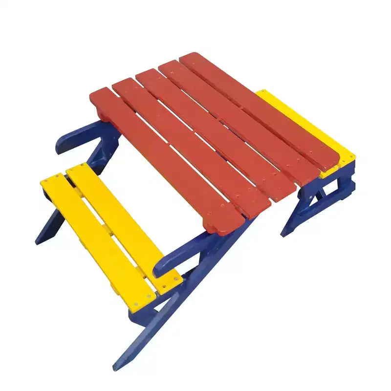 FAUTEUIL ENFANT MULTIFONCTIONNEL, TABLE + 2 BANCS (Tout-en-un)