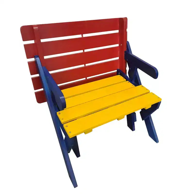 FAUTEUIL ENFANT MULTIFONCTIONNEL, TABLE + 2 BANCS (Tout-en-un)