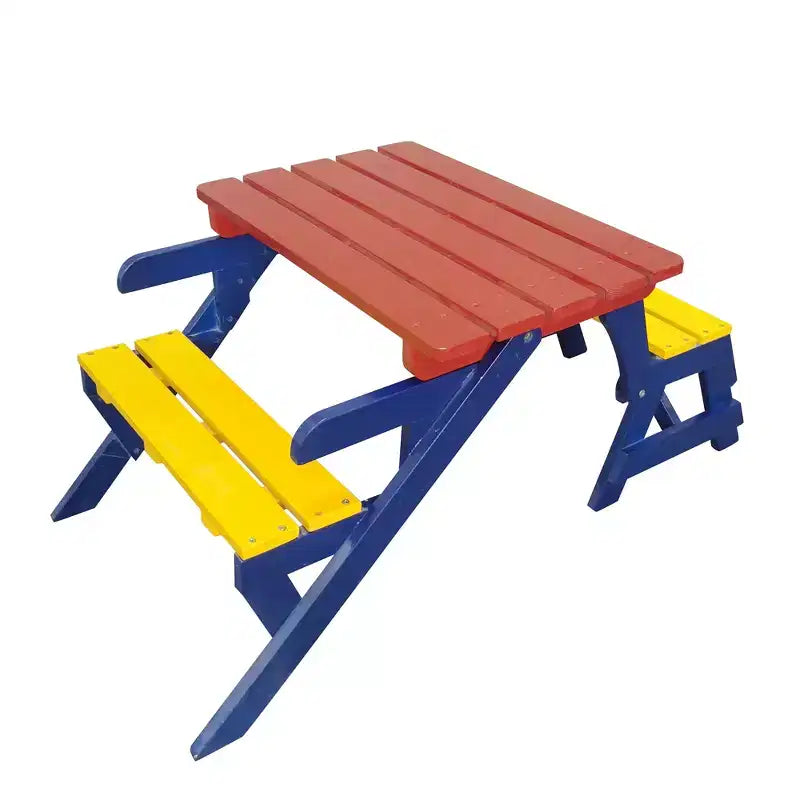 FAUTEUIL ENFANT MULTIFONCTIONNEL, TABLE + 2 BANCS (Tout-en-un)