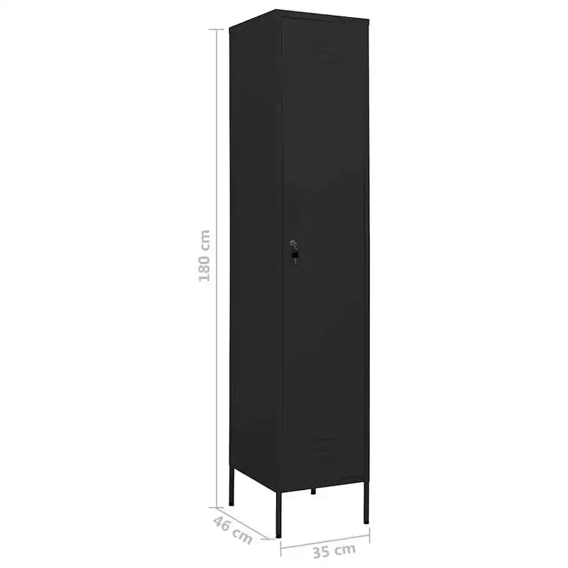 vidaXL Armoire de rangement métallique Organiseur de casiers pour école, bureau, en acier - Vert olive