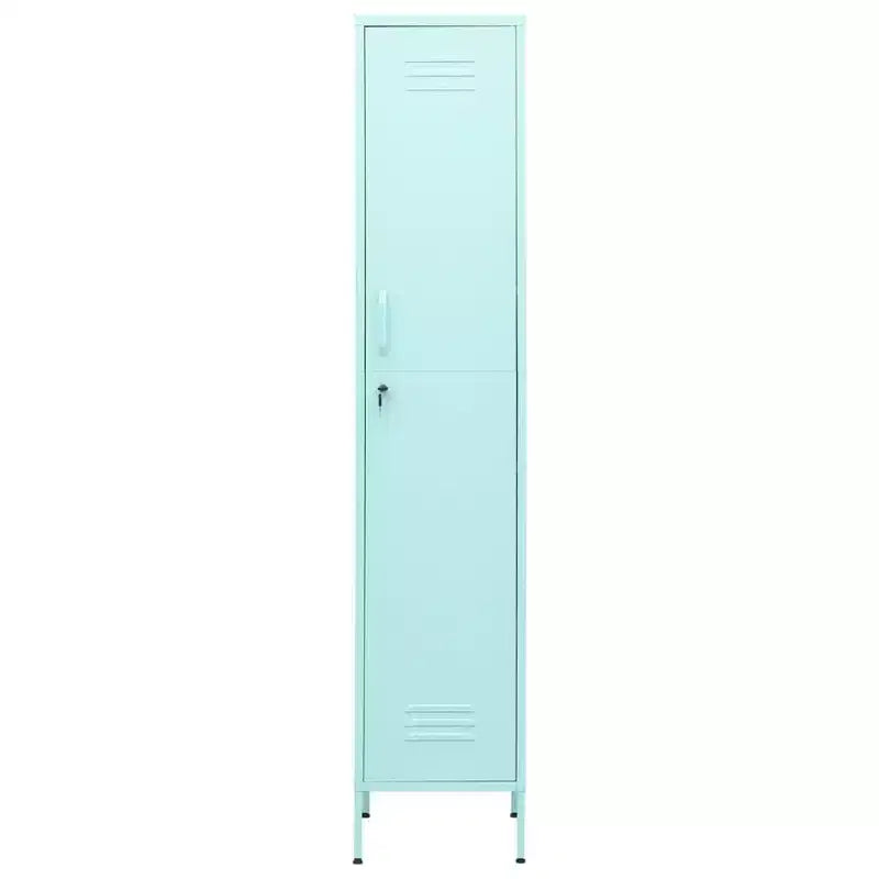 vidaXL Armoire de rangement métallique Organiseur de casiers pour école, bureau, en acier - Vert olive