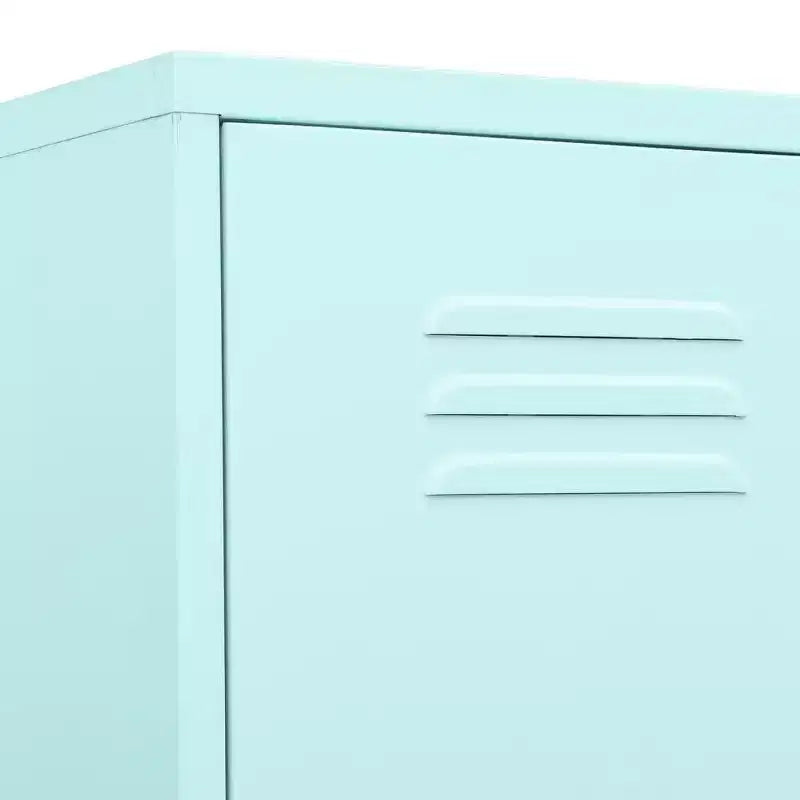 vidaXL Armoire de rangement métallique Organiseur de casiers pour école, bureau, en acier - Vert olive