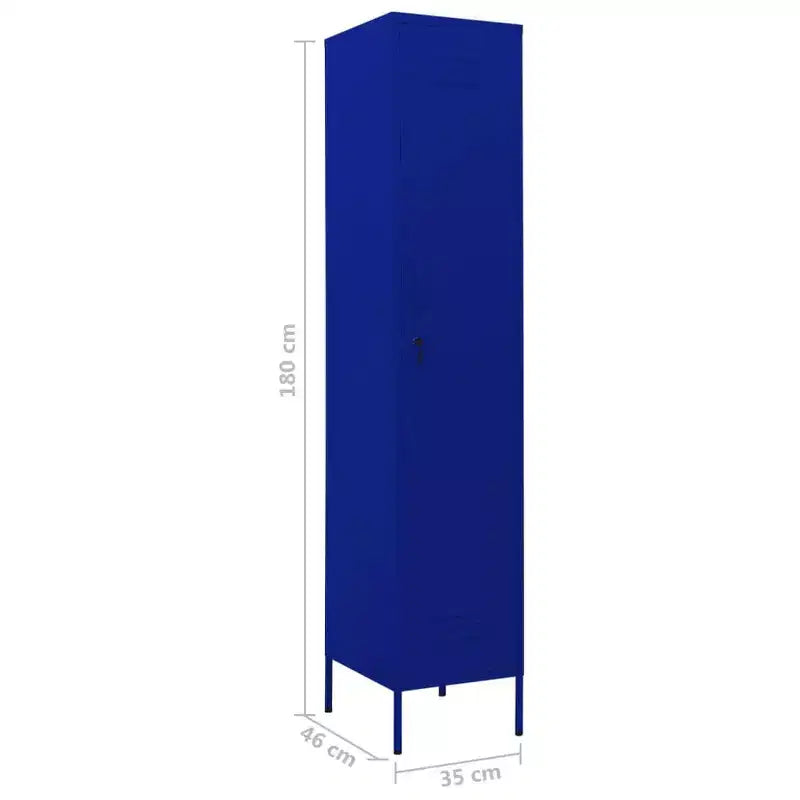 vidaXL Armoire de rangement métallique Organiseur de casiers pour école, bureau, en acier - Vert olive