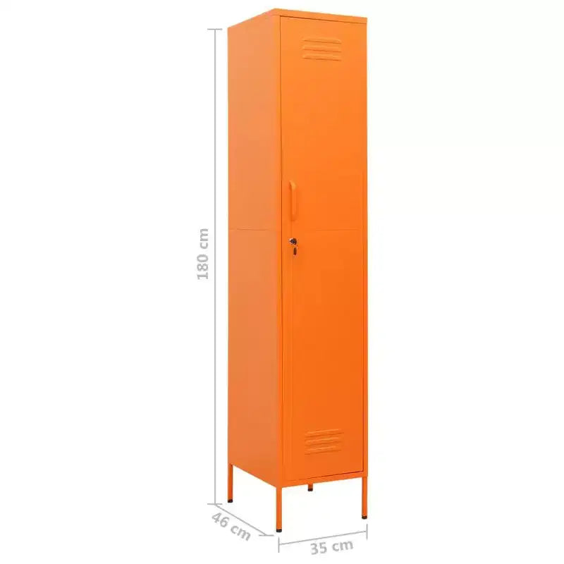 vidaXL Armoire de rangement métallique Organiseur de casiers pour école, bureau, en acier - Vert olive
