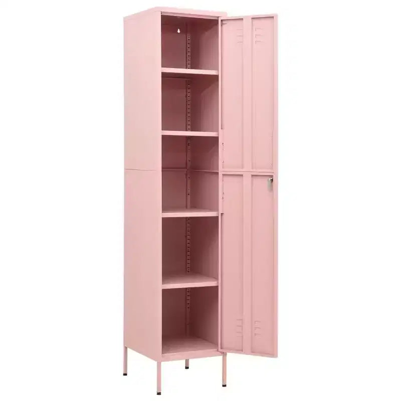 vidaXL Armoire de rangement métallique Organiseur de casiers pour école, bureau, en acier - Vert olive