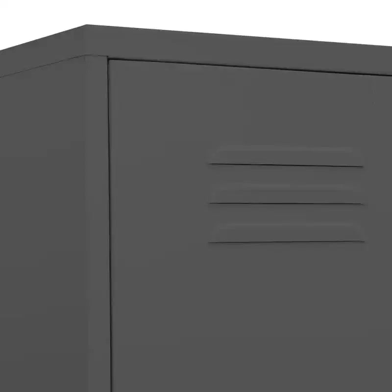 vidaXL Armoire de rangement métallique Organiseur de casiers pour école, bureau, en acier - Vert olive