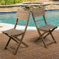 Set of 2 Foldable Dining Chairs, Acacia Wood, for Indoor/Outdoor UseHome, Office, Living Room, Kitchen, Dining Room, Patio, Porch, or Garden