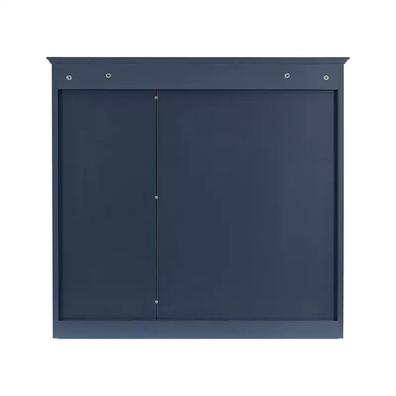 FAMYYT Armoire de toilette rectangulaire à surface de fixation en MDF de 30 po L x 28 po H avec miroir et étagères ouvertes