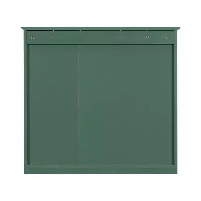 FAMYYT Armoire de toilette rectangulaire à surface de fixation en MDF de 30 po L x 28 po H avec miroir et étagères ouvertes