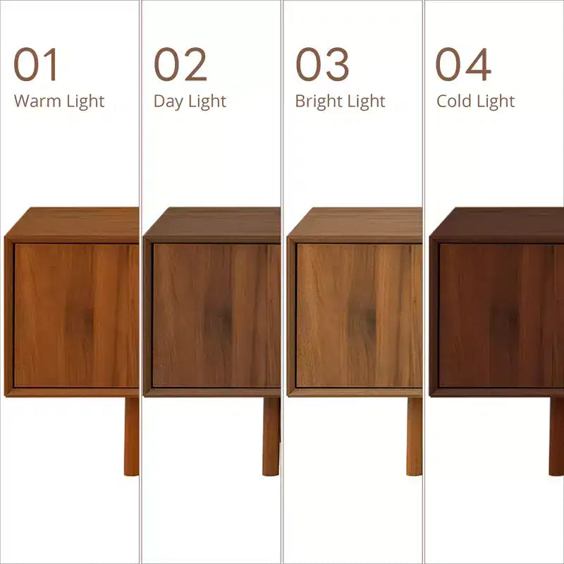 Meuble TV pour téléviseurs jusqu'à 85 pouces, meuble TV console média de style moderne du milieu du siècle avec portes en verre cannelé et 2 tiroirs, Noyer - ModernLuxe