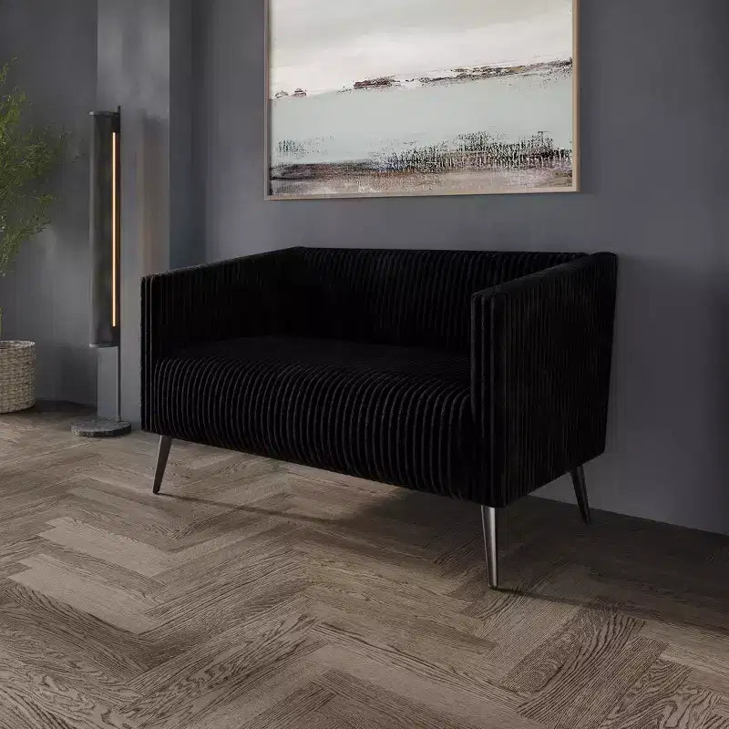 Causeuse en velours ChaletPosh