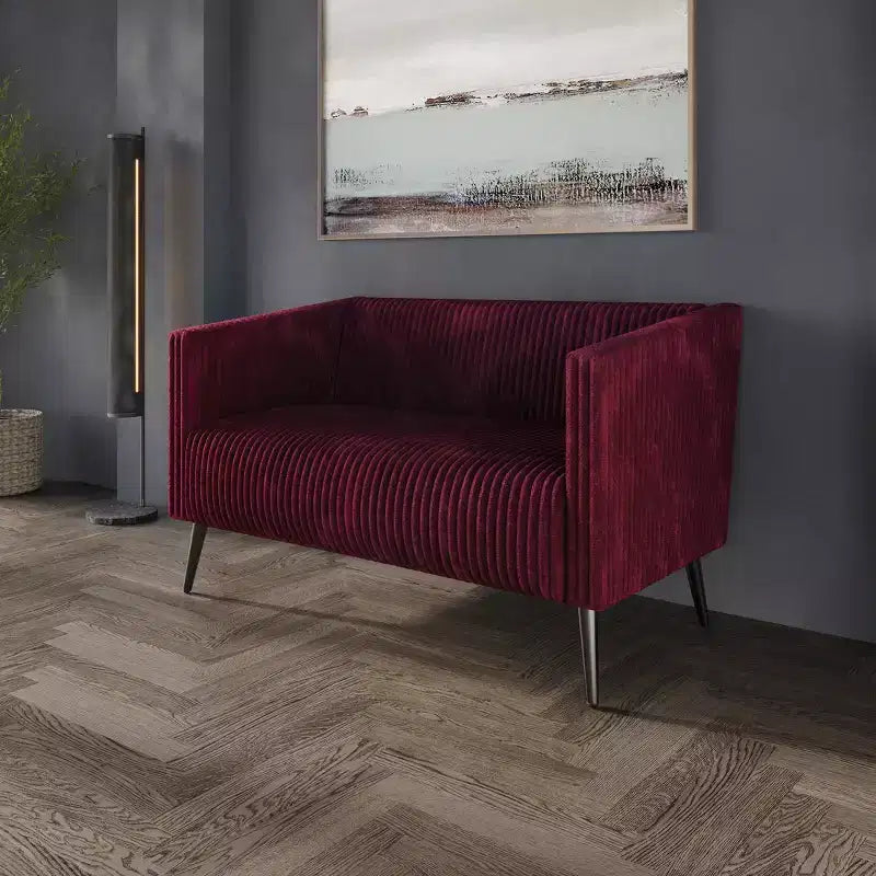 Causeuse en velours ChaletPosh