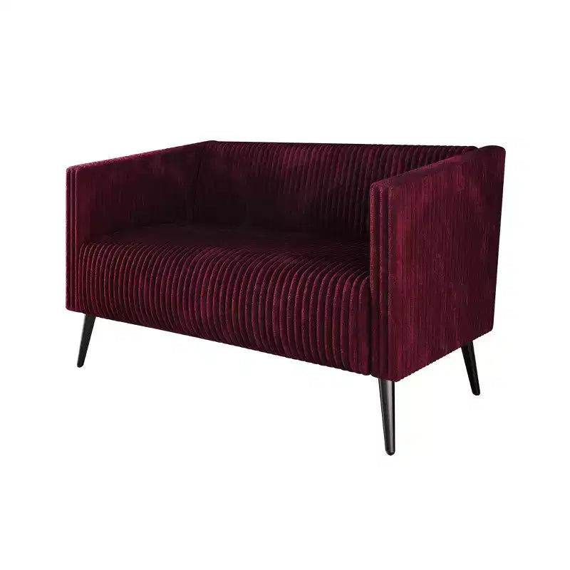 Causeuse en velours ChaletPosh