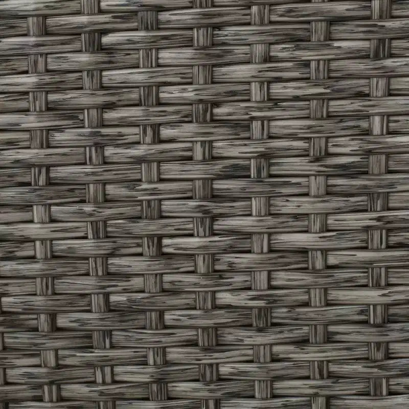Fauteuils d'appoint pivotants à 360° TUYOHW pour terrasse, fauteuils d'extérieur en rotin PE avec base en fer et dossier rembourré, sièges de mobilier de jardin