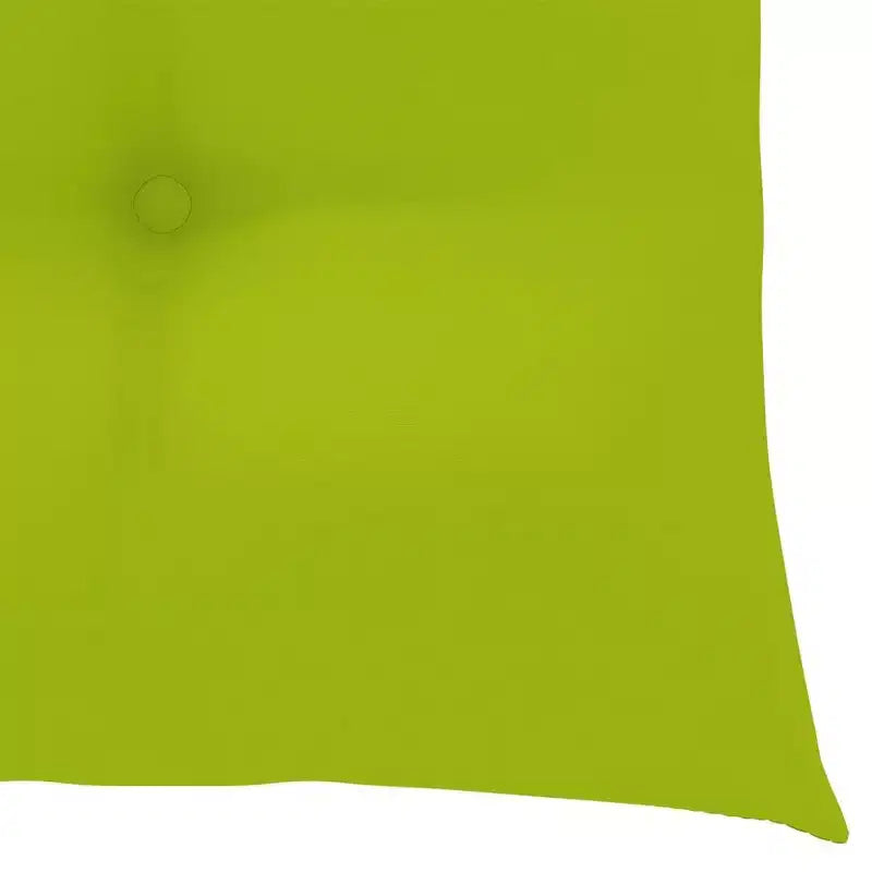 vidaXL 6 chaises de salle à manger en teck avec coussins vert vif, empilables pour un rangement peu encombrant, résistantes aux intempéries