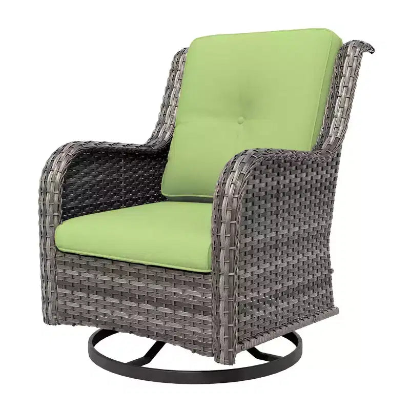 Chaise de patio pivotante et à bascule d'extérieur UPTIOT