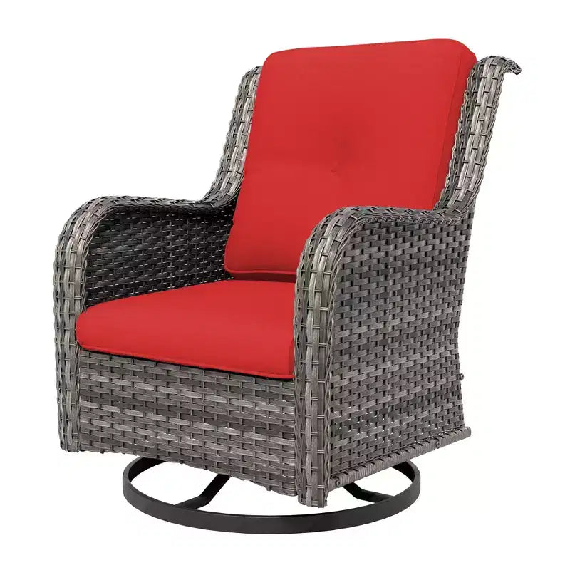 Chaise de patio pivotante et à bascule d'extérieur UPTIOT
