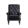 Lounge Chair, Wood Frame Armchair with Removable Cushion, Modern Accent Chair Leisure Chair Compatible with Living Room , Bedroom