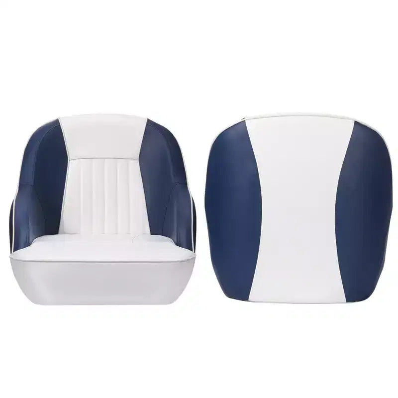 Fauteuil de capitaine de ponton – Siège baquet ergonomique avec rembourrage en mousse à compression et cadre en plastique moulé durable